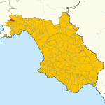 Map of San Valentino Torio (Province of Salerno, region Campania, Italy 2024)